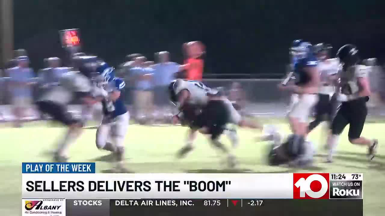 Peyton Sellers’ Goal-Line Stand Named Week 5 Play of the Week