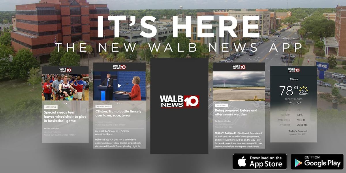It's here! Update the new WALB News 10 app