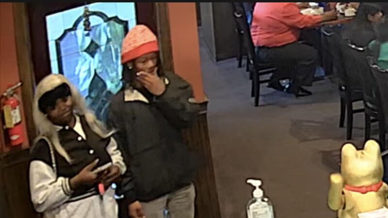 APD searching for suspects in dine and dash incident