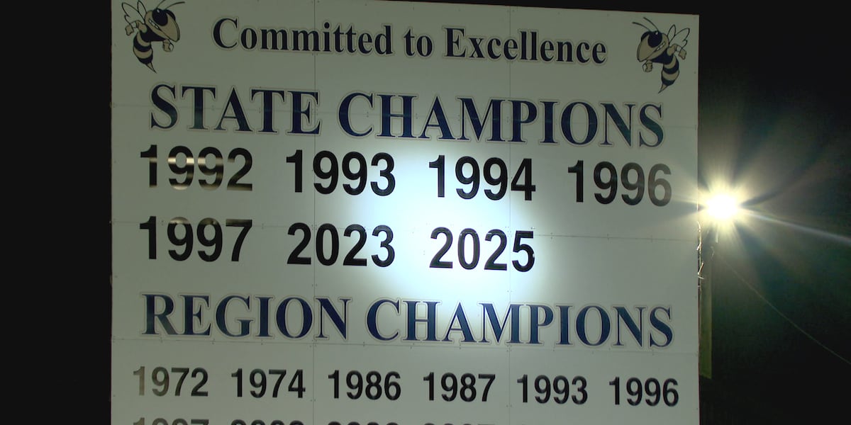 Thomas County Central celebrates state championship with community ceremony