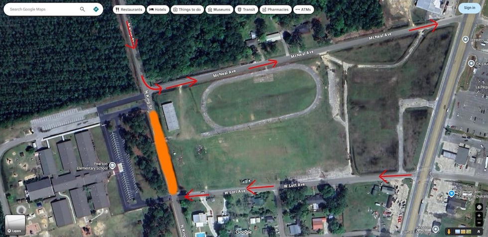 Pearson Elementary School asked the police department to assist with traffic control for the...