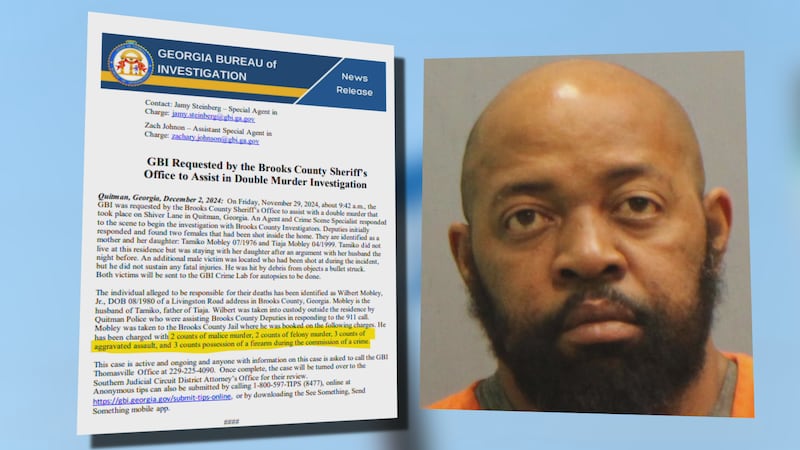 Tamiko's husband and Tiaja's father, William Mobley Jr. was arrested in connection to their...