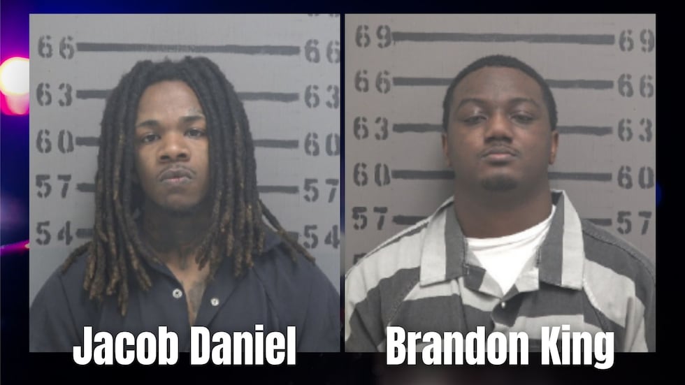 Police said Brandon King, 24, and Jacob Daniels Jr., 25, each face two counts of first-degree...