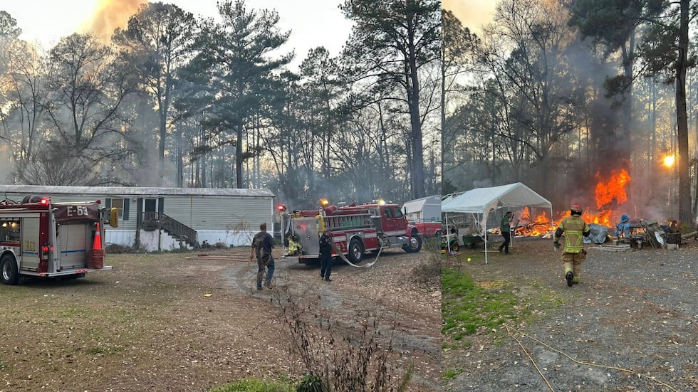 All Residents Evacuated Safely as Firefighters Prevent Spread to Nearby Mobile Home.