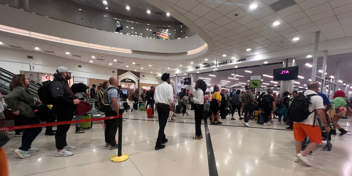 Holiday travelers beat the crowds on Fourth of July at Hartsfield-Jackson
