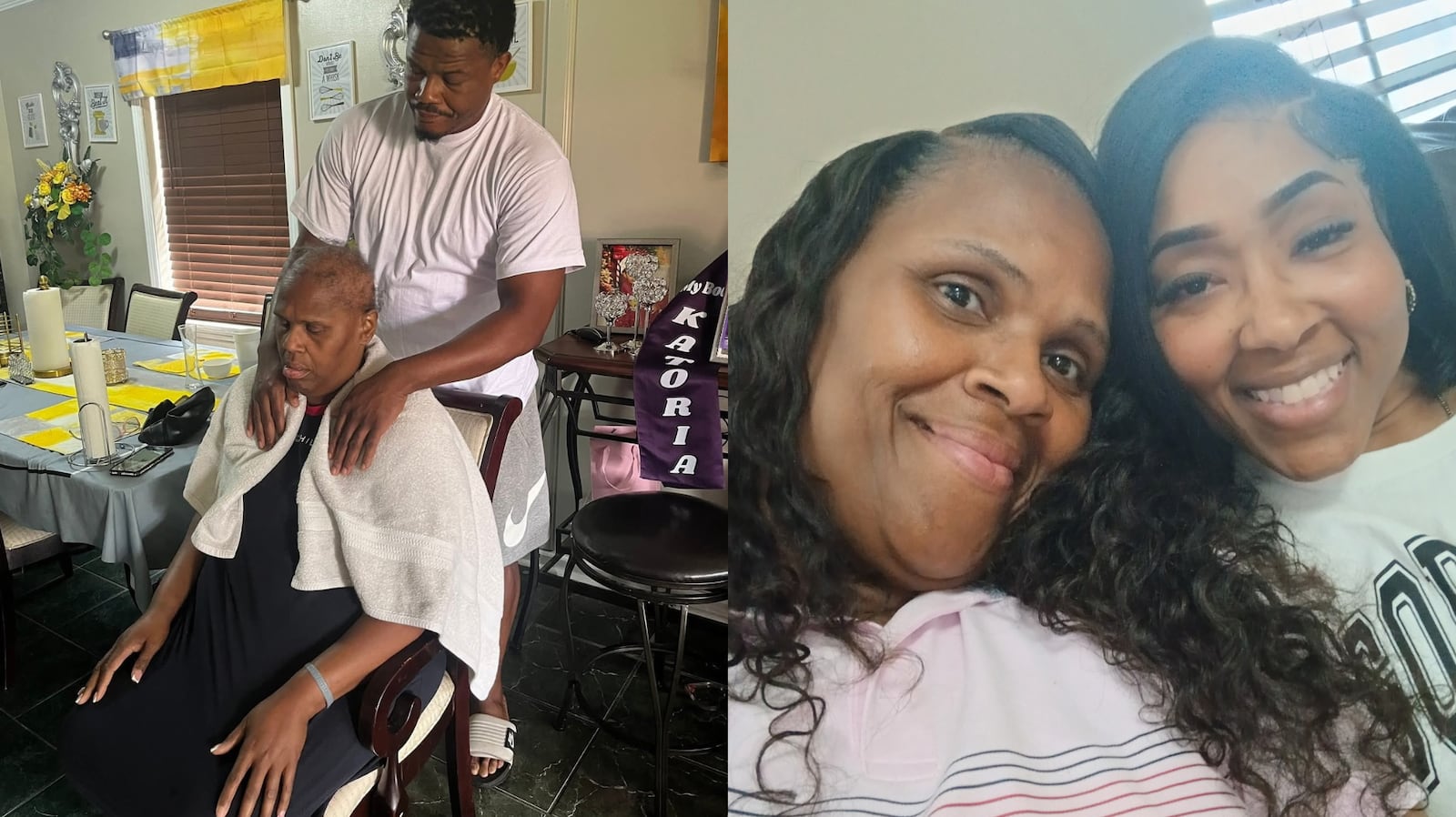 Chequita Paulk said a self-exam found her cancer this year and that she has radiation...