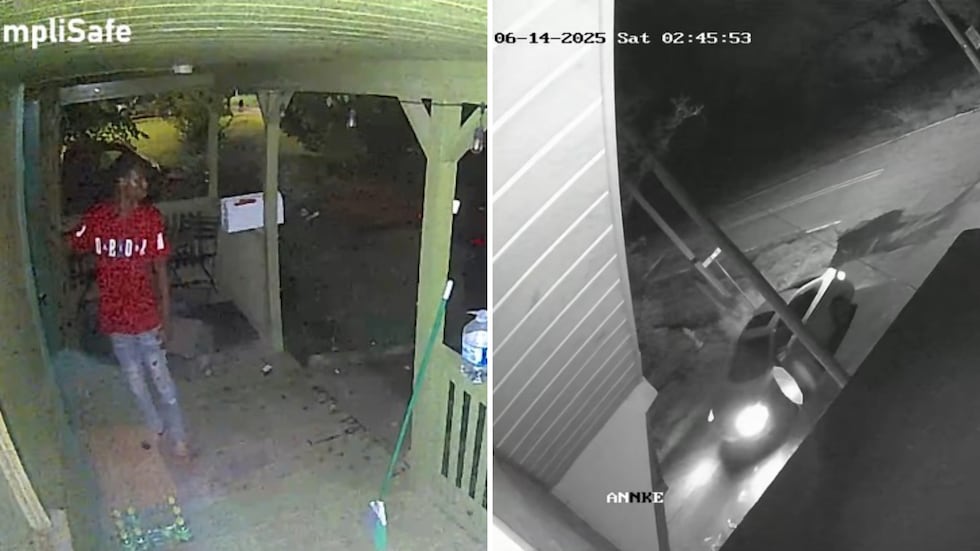 The police department shared a some photos in an effort to identify the person.