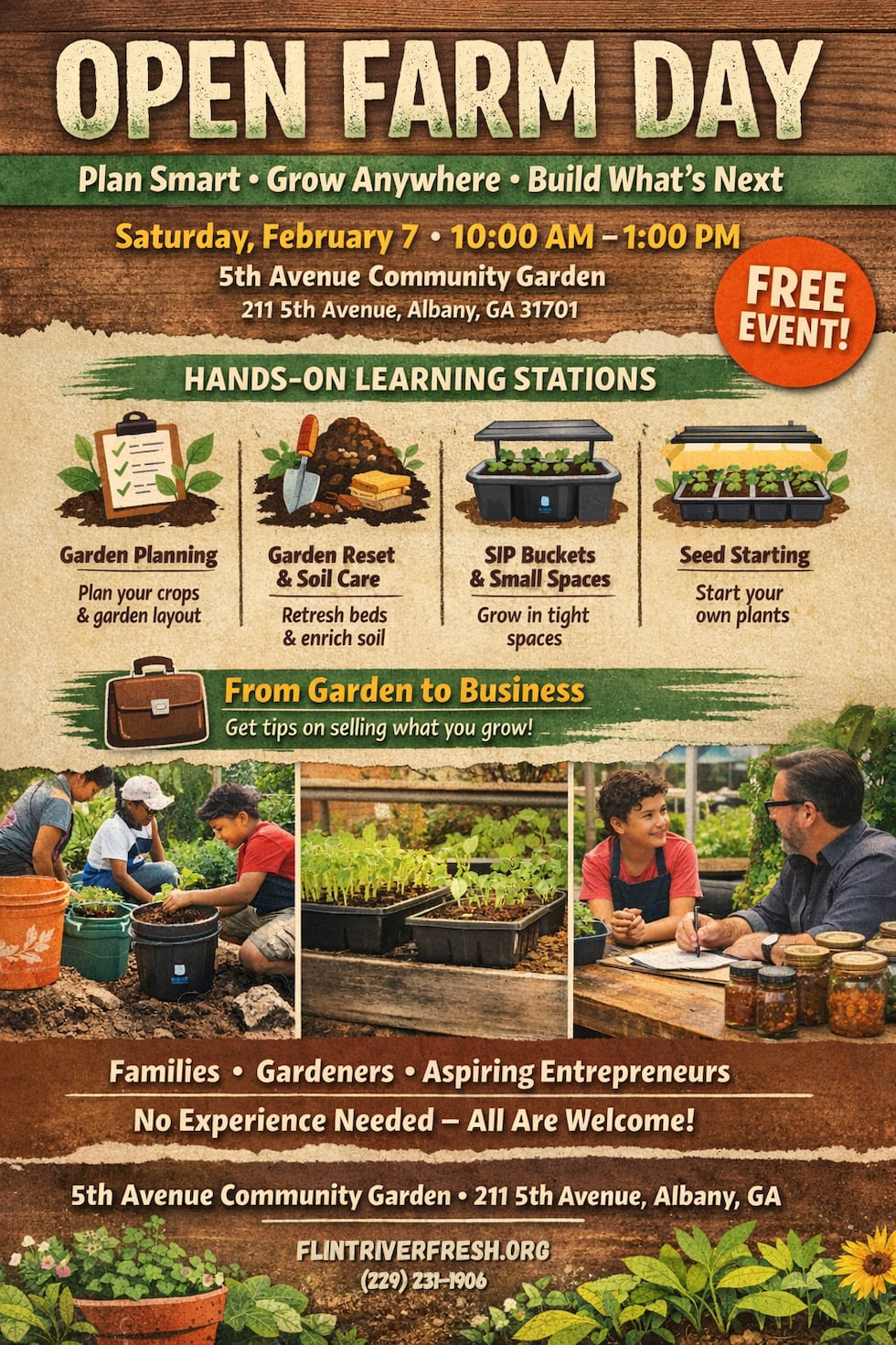 Fresh Roots Rising Youth Program invites the community to Open Farm Day on Saturday, Feb. 7.