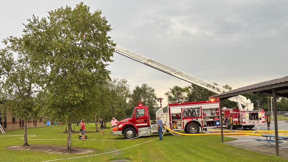Emergency crews responded to a fire at Berrien Primary School Friday afternoon (Aug. 14).