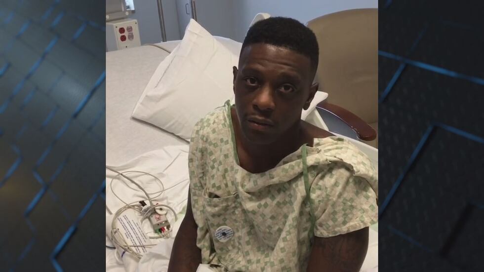 Keyshia Cole performed, but Lil Boosie reported he was hospitalized for dehydration Saturday....