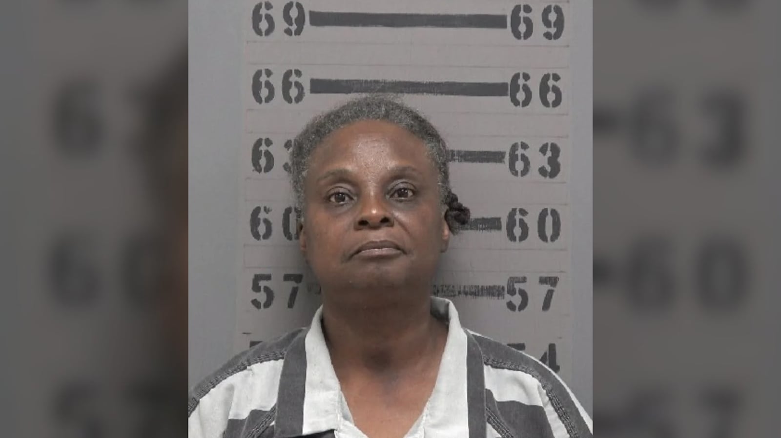 Arlene White, 60, was arrested for stabbing two people with scissors at Friendship Personal...