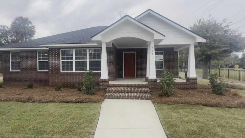 The home is the first of many built from scratch on a lot donated by Phoebe Putney Health System.