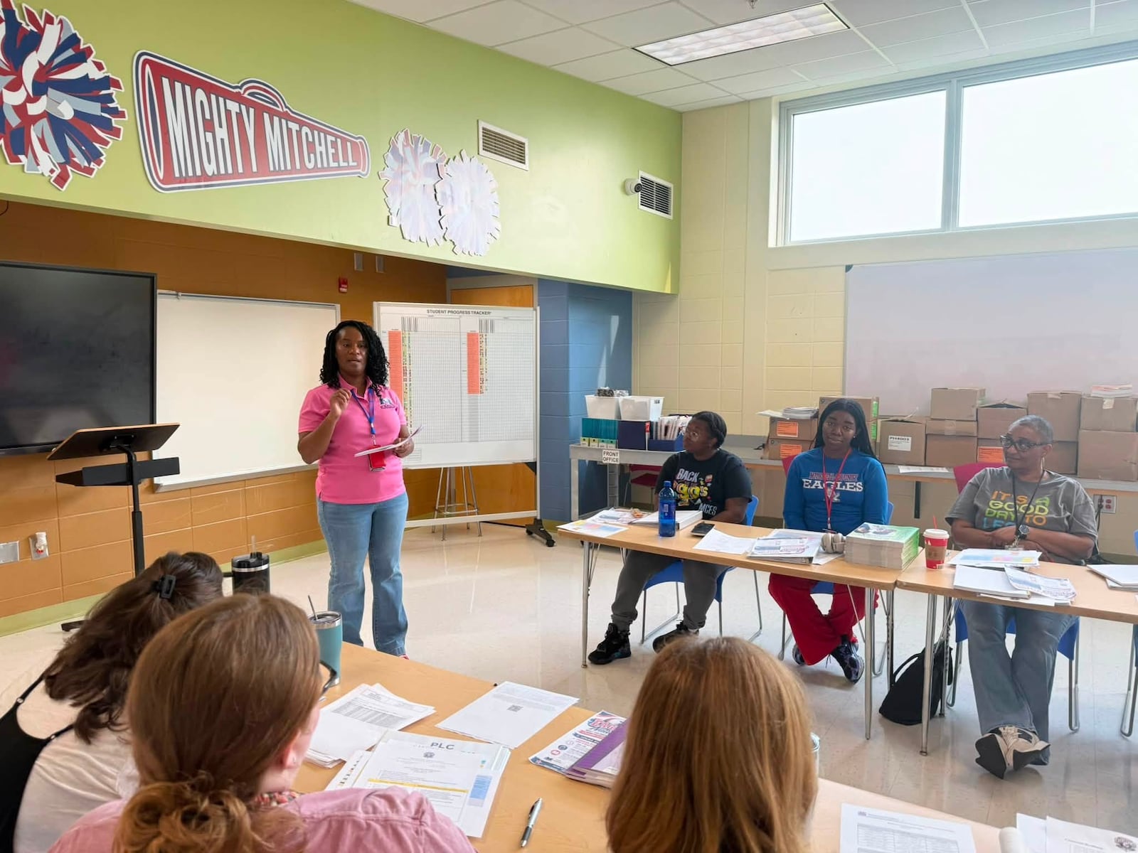 Sheneka Bowens, the literacy coach at Mitchell County Elementary School, has been named the...