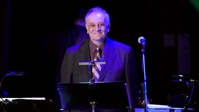 FILE - Angelo Badalamenti performs at the David Lynch Foundation Music Celebration at the...