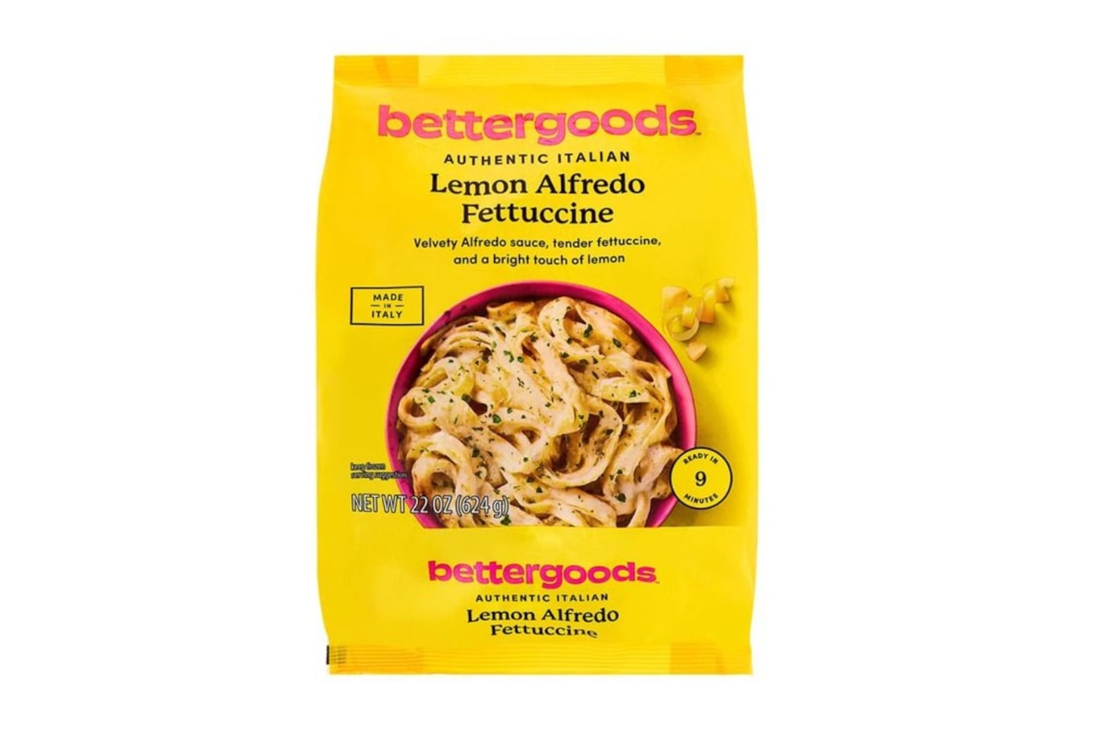 Frozen pasta sold at Walmart under the Bettergoods brand name is being recalled because it may...