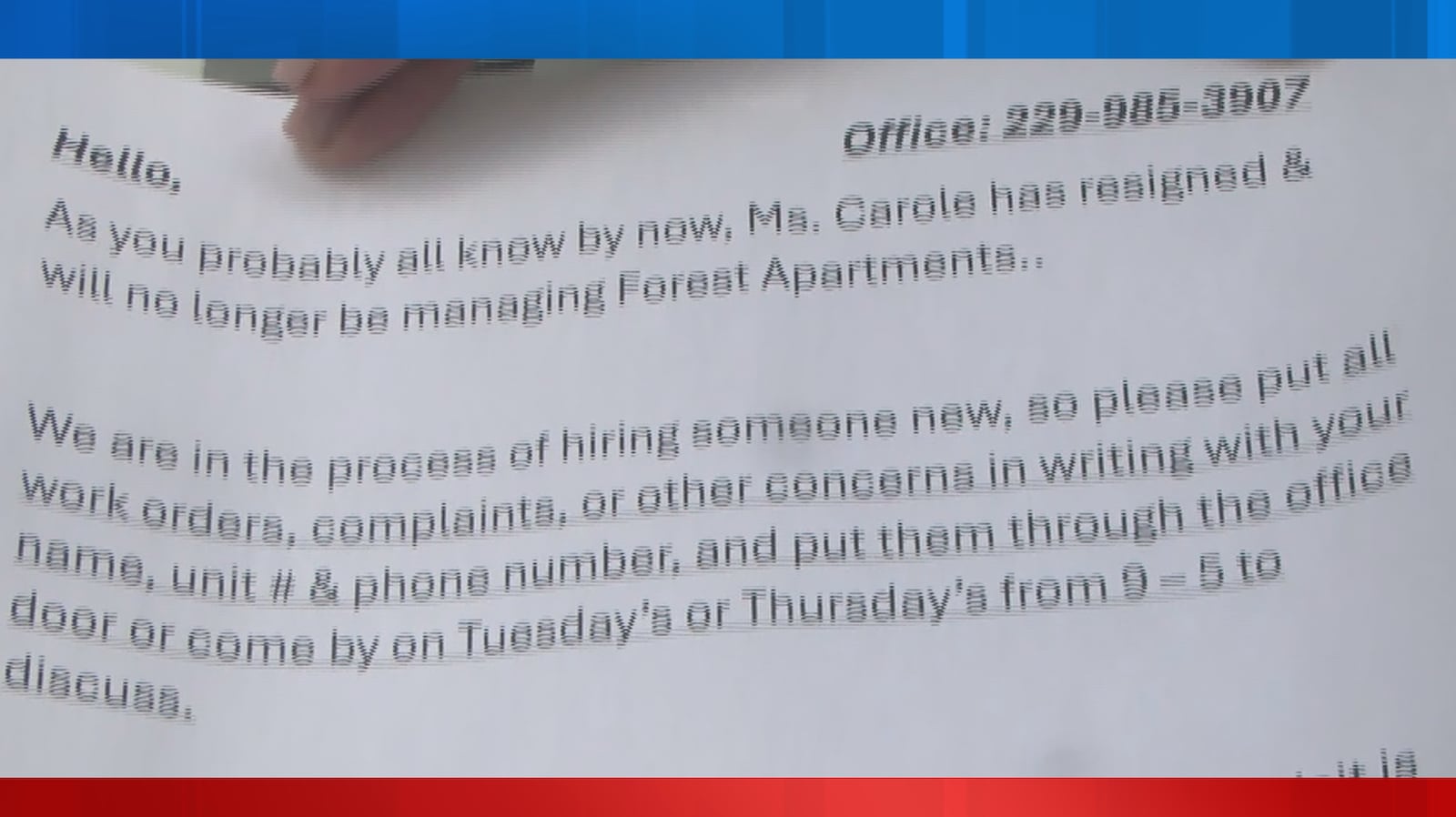 Disabled, veteran tenants in Moultrie petition over hazardous living conditions