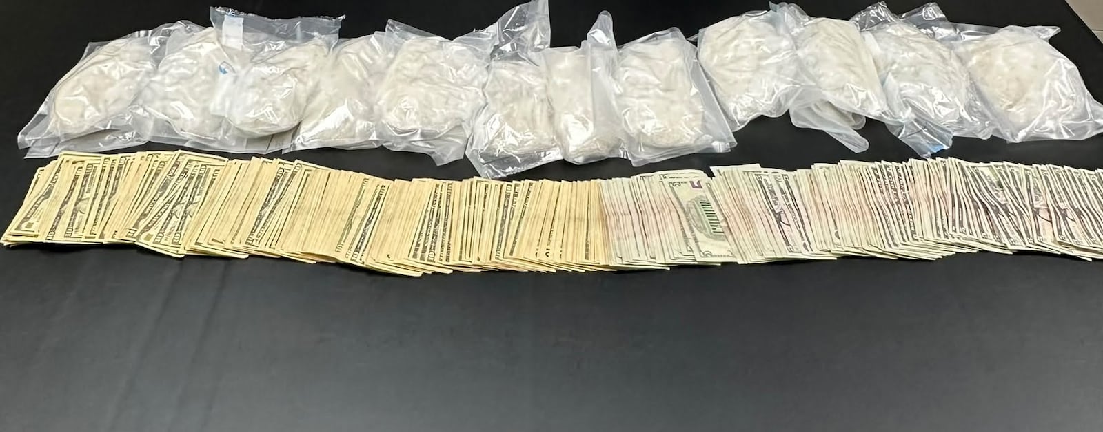 A traffic stop in Broxton led to the seizure of approximately 13 pounds of suspected...