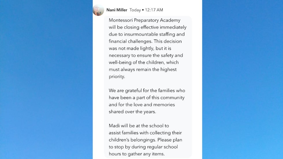 Message from owner Nani