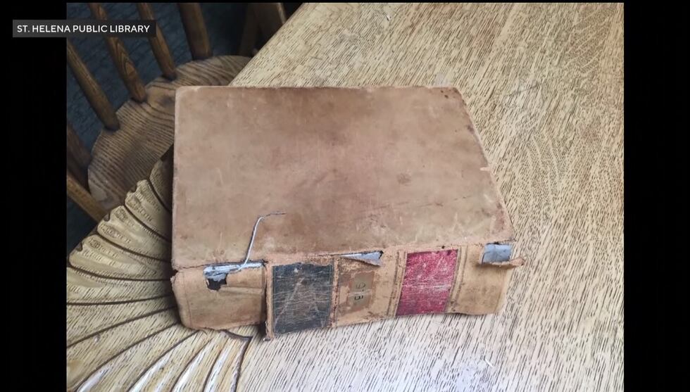 A copy of “A History of the United States” by Benson Lossing was checked out in 1927 from the...