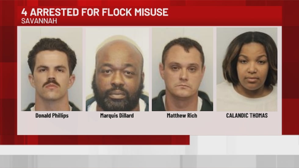 GBI arrests 4 former Savannah PD employees in Flock misuse case