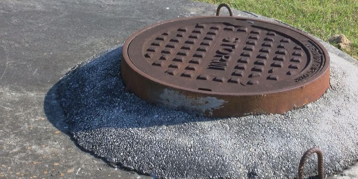 Collapsed Line Valdosta collapsed sewer line causes over 170K gallon spill