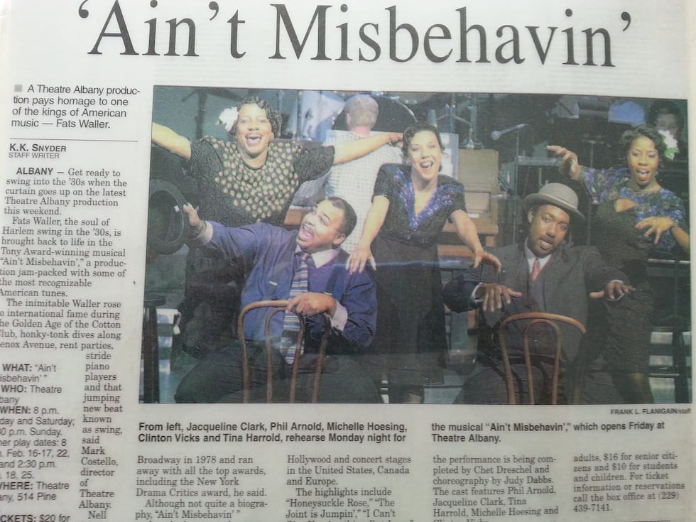 Clinton pursued music/theater at ASU, Howard University, and in NYC.