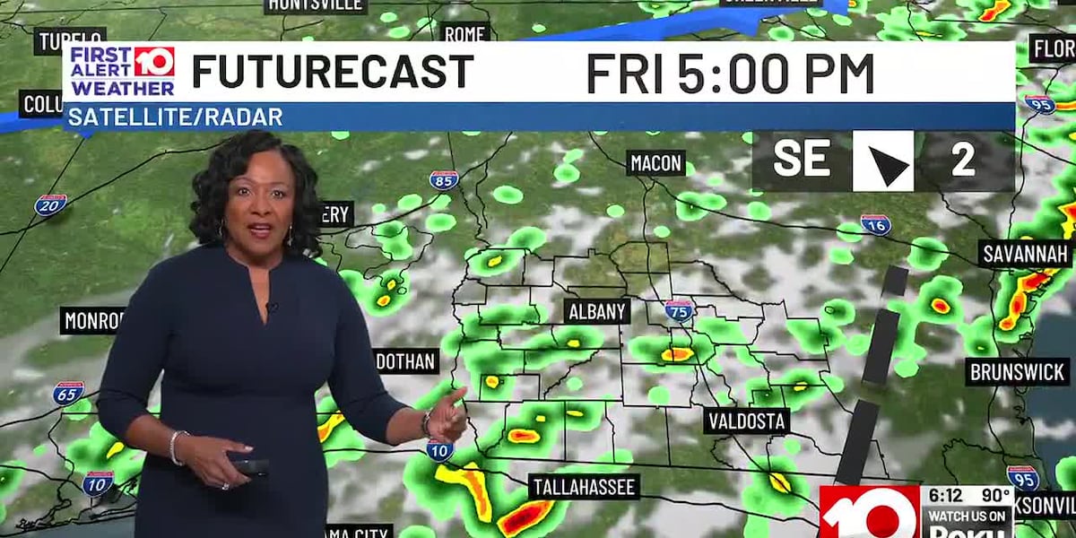 Tracking Showers and Storms into the Weekend