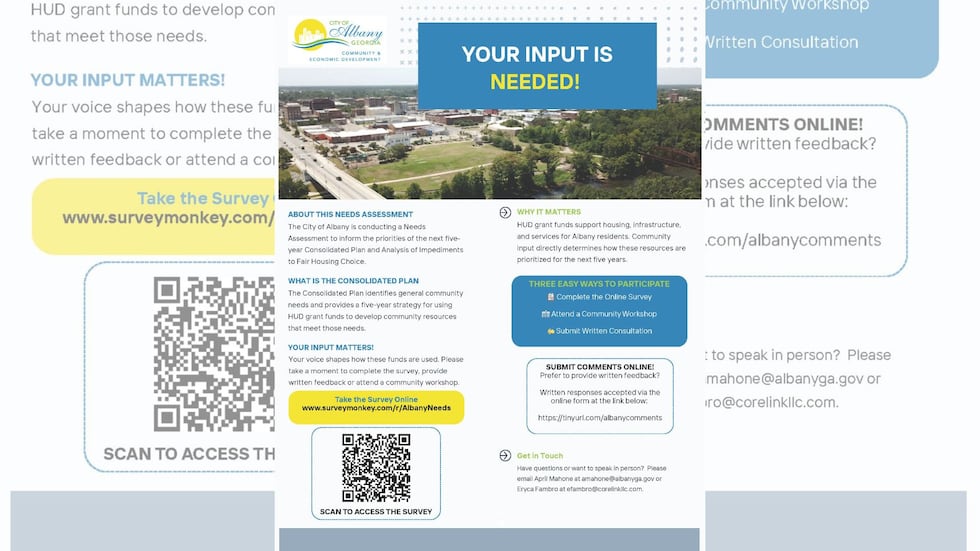 The City of Albany’s Community & Economic Development department is asking residents to weigh...