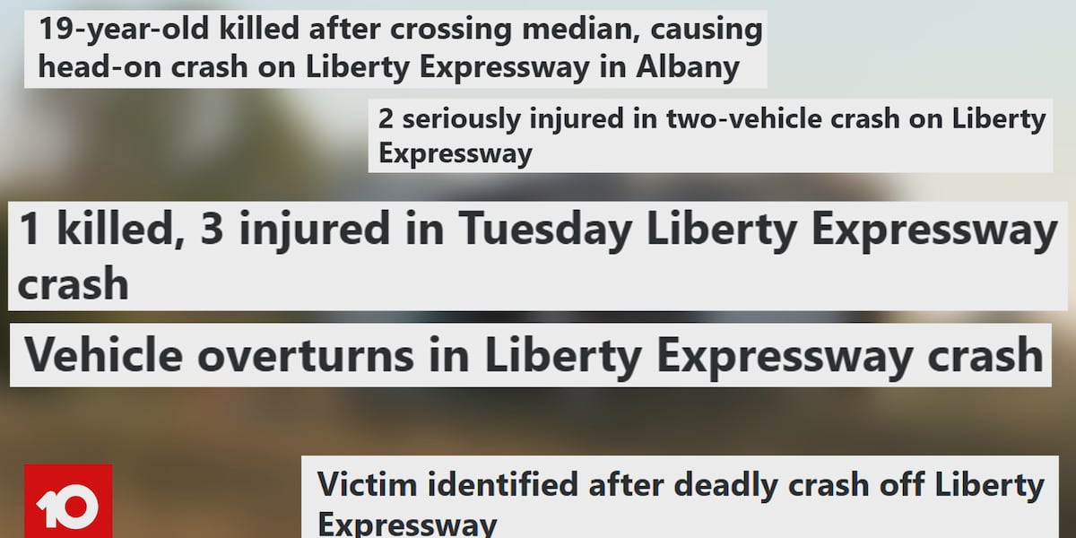 APD addresses crashes on Liberty Expressway, urges drivers to remain vigilant