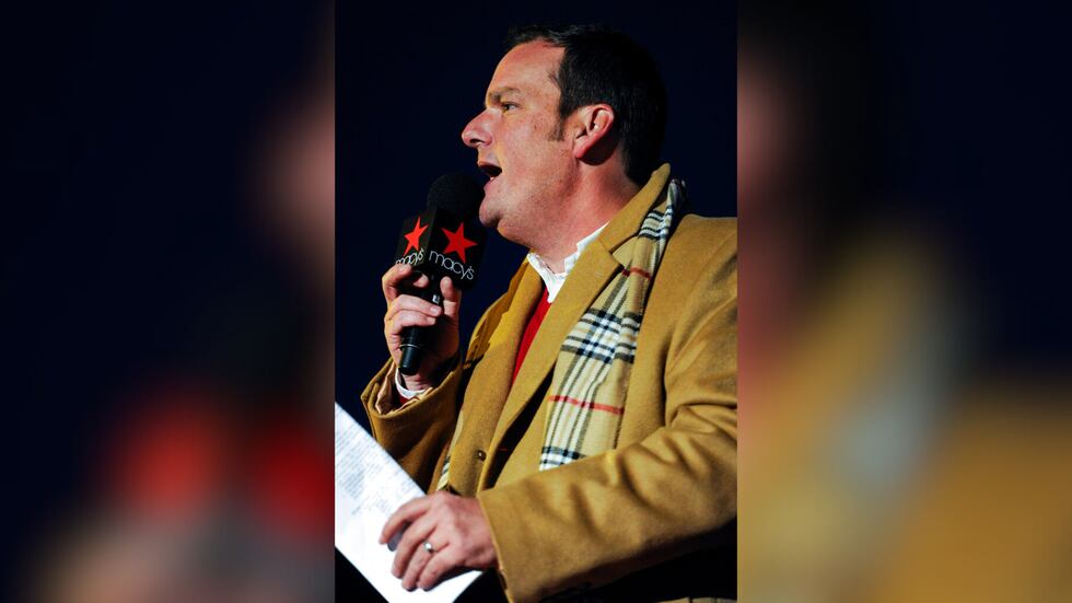 Cadillac Jack is shown at Macy's Lenox black friday and tree lighting, on Thursday, Nov. 28,...