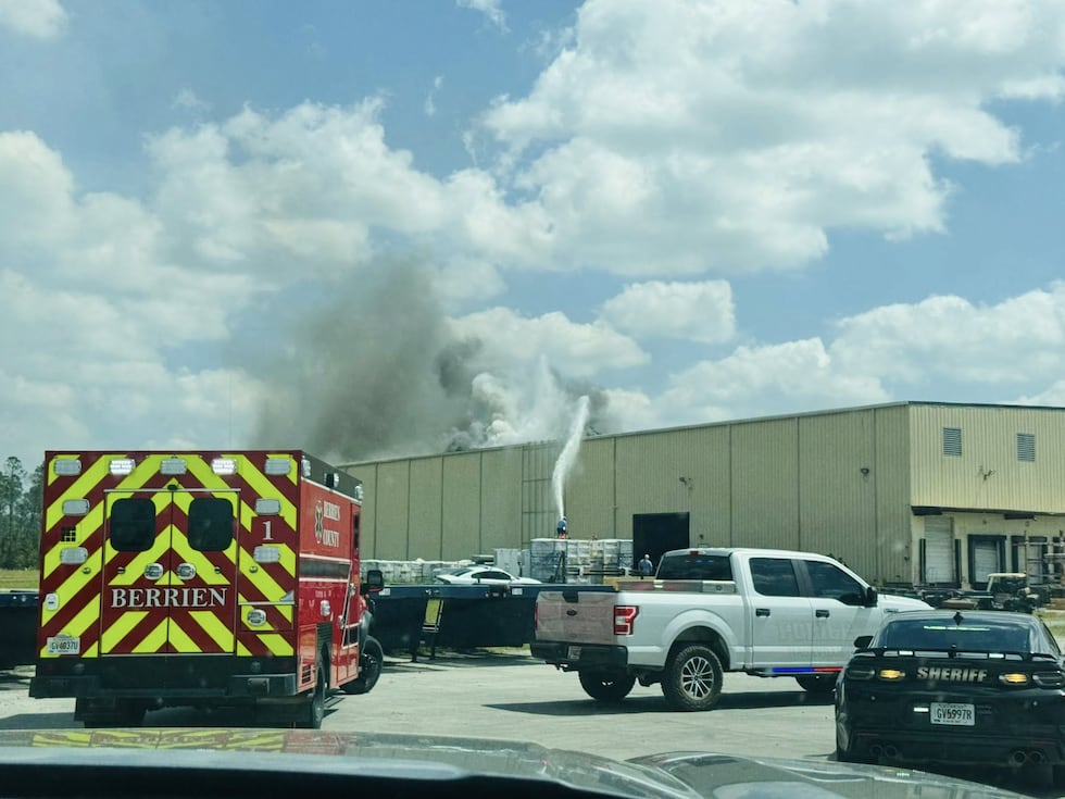 Multiple agencies respond to roof fire at Chaparral and Robalo Boats headquarters