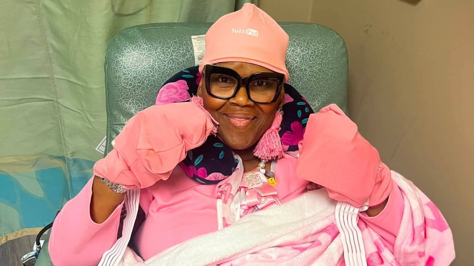 Chequita Paulk said a self-exam found her cancer this year and that she has radiation...