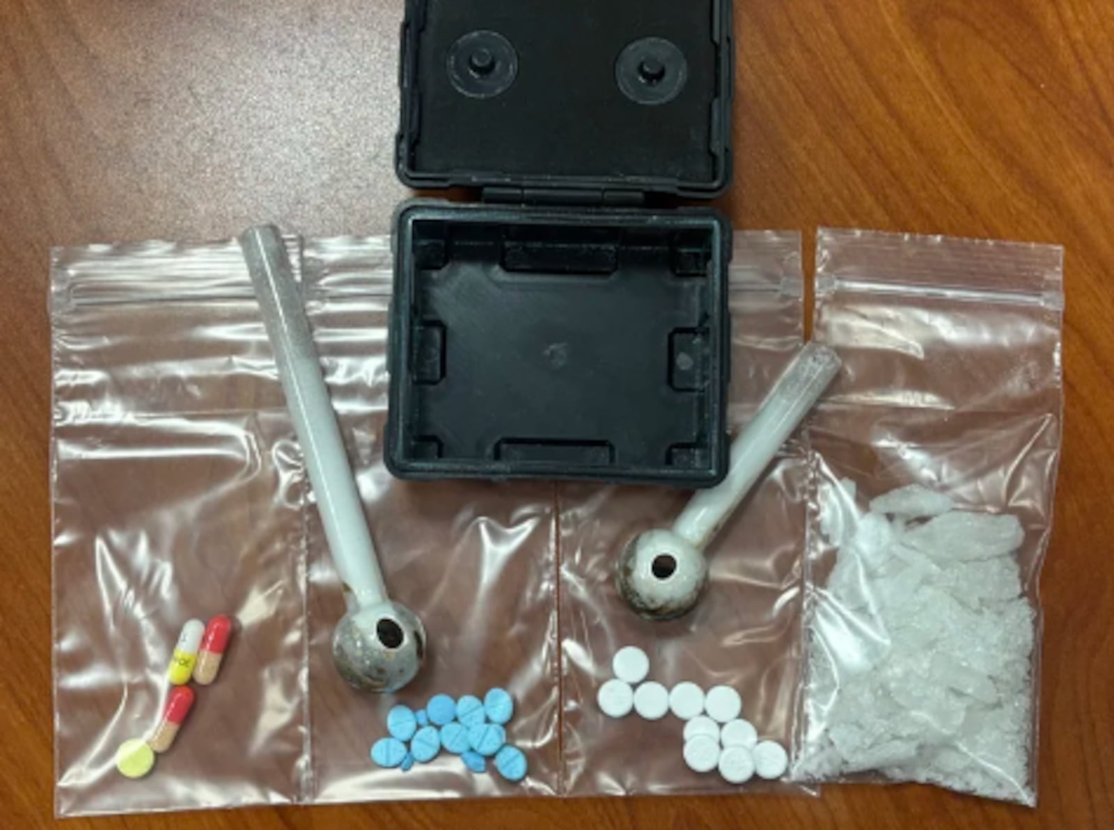 Meth, cash, and other drugs were seized during a couple of operations in Coffee County, which...