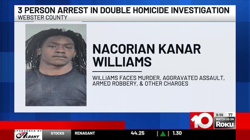 Third teen arrested, new charges filed in Webster County double homicide