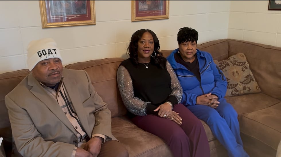 Pope's family gathered at her home to share memories.