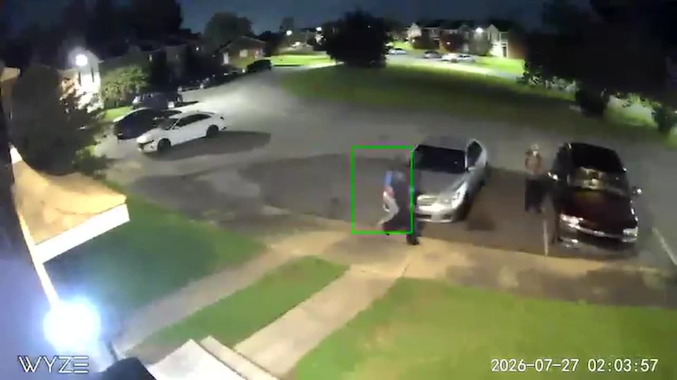 Investigators say the individuals were captured on video in the area in connection with those...
