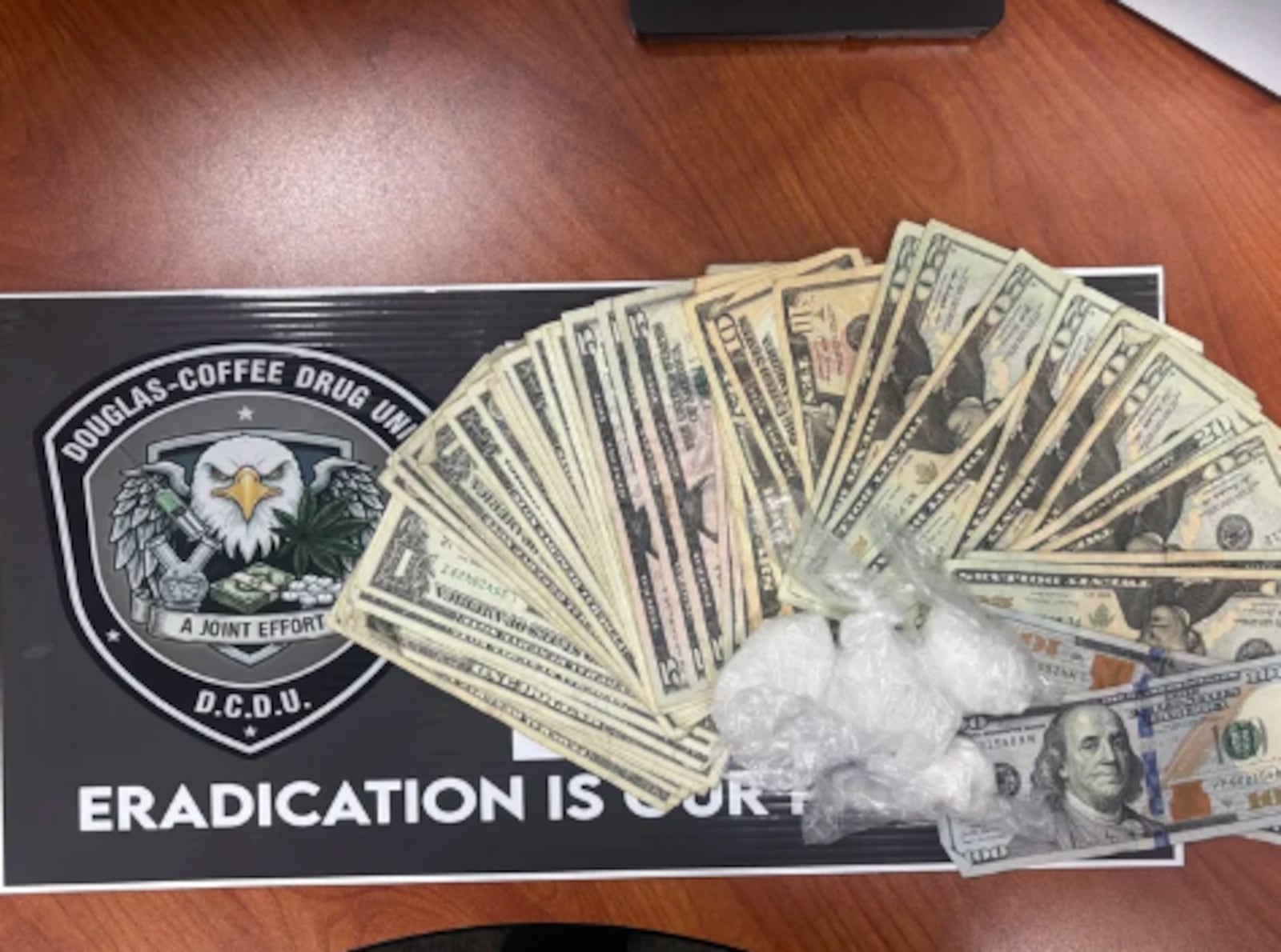 Meth, cash, and other drugs were seized during a couple of operations in Coffee County, which...