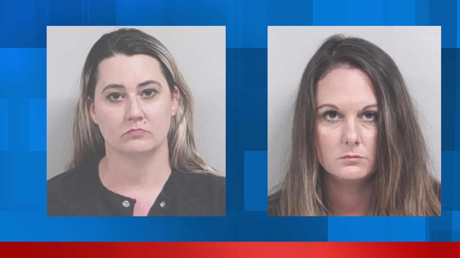 Mugshot of Jodie Herndon-Everidge (left) and Vangela Vickers