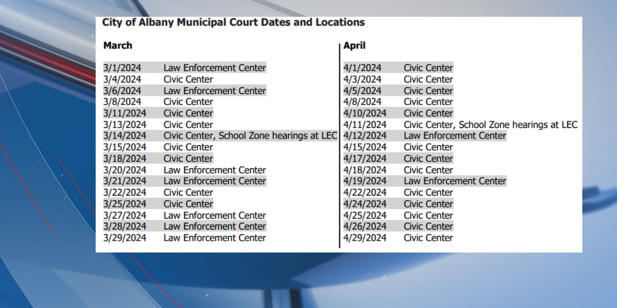 Albany Municipal Court Administrative Office has relocated Albany Municipal Court Administrative Office has relocated