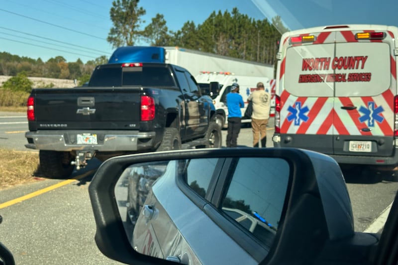 Accident on Highway 82 East