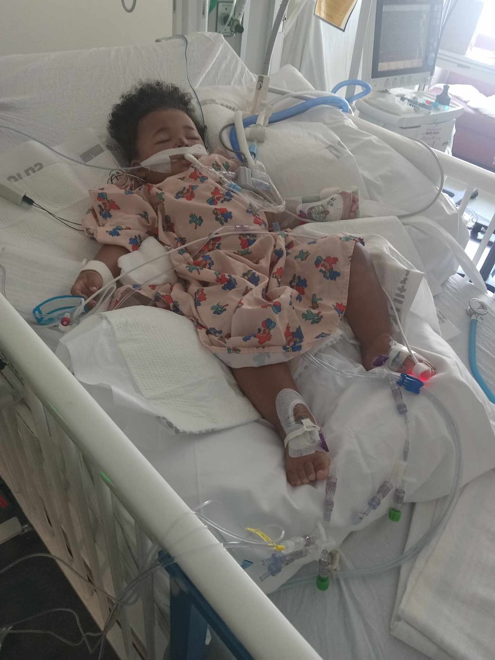 baby ejected from vehicle now regaining functions sylvester