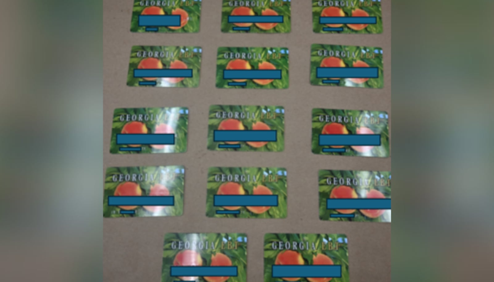 Prosecutors said New allegedly had SNAP EBT debit cards mailed to various metro Atlanta...
