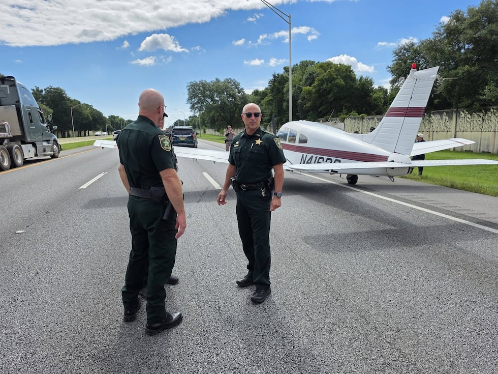 No injuries were reported after a small plane made an emergency landing on I-10 in Escambia...