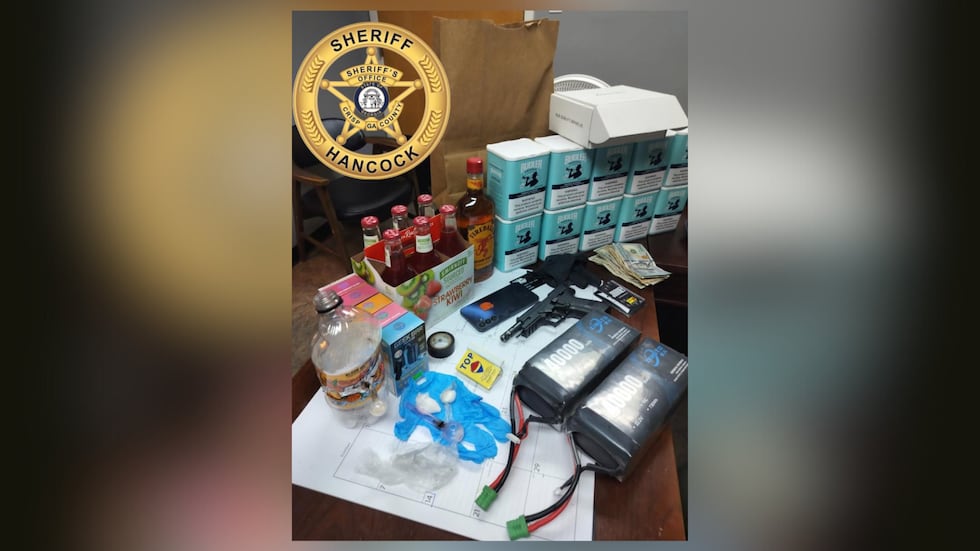 The Crisp County Sheriff’s Office says the arrest disrupted and prevented a potential prison...