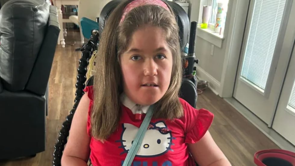 Abby has been diagnosed with central core myopathy, a rare genetic muscle disease that causes...