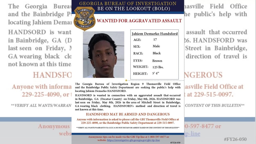 Officials say he could be armed and dangerous