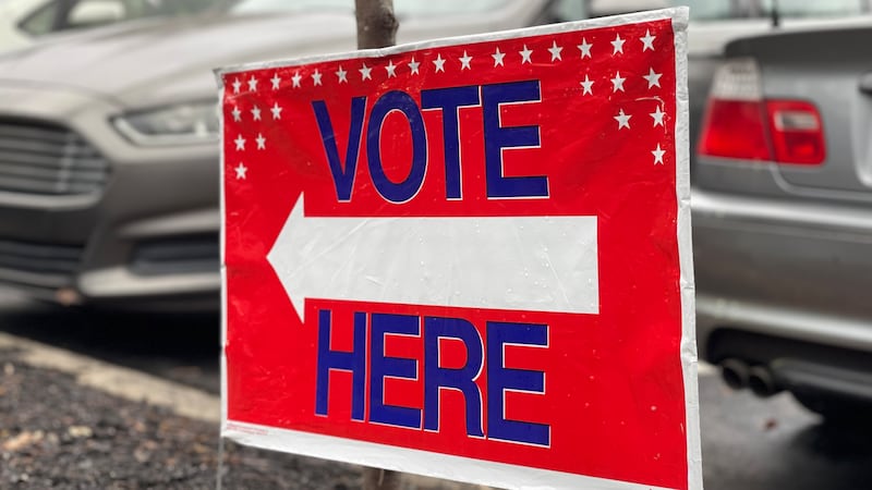 Voters cast ballots in runoff elections across Georgia on Tuesday, December 2, 2025.