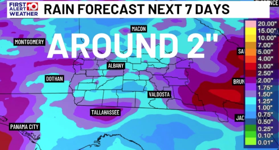 Widespread Rainfall Returns Next Week!