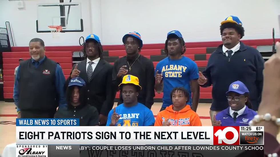 Eight Patriots sign to the next level