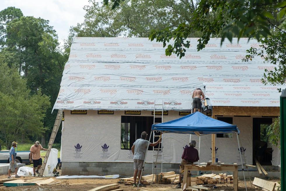 The Pascoe family moved into a Habitat for Humanity home.
